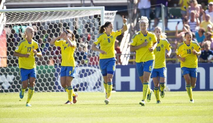 Football, European Championship Women, Quarter-final, Sweden - Iceland