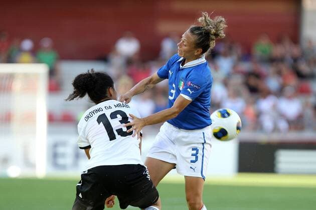 Football, European Championship Women, Quarter-final, Germany - Italy