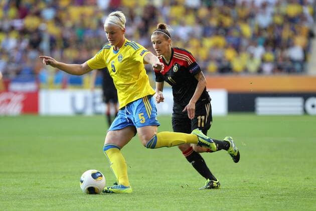 Football, European Championship Women, Semi-Final, Germany - Sweden