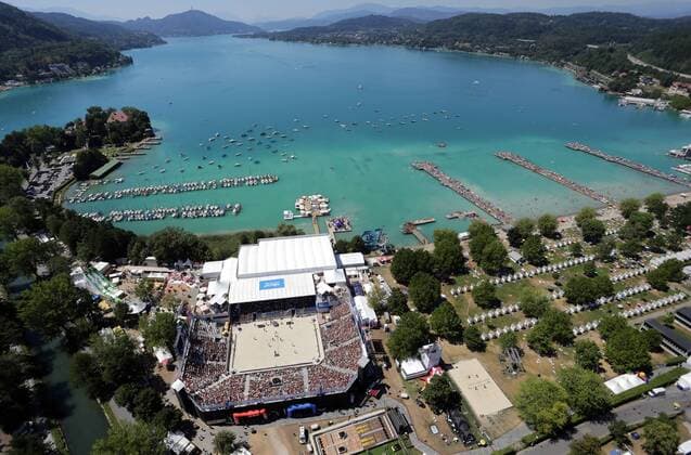 Beach Volleyball, European Championships in Klagenfurt