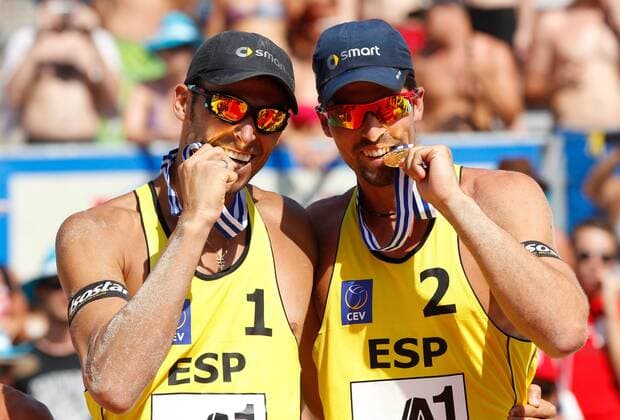 Beach Volleyball, European Championships in Klagenfurt, Herrera Allepuz and Gavira Collado are European Champions