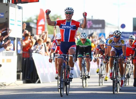 Cycling, Artic Race, 2nd stage, Hushovd takes stage win and overall lead