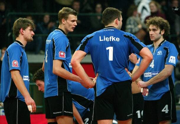 Volleyball, Champions League, SC Charlottenburg Berlin - Paris Volley 1:3