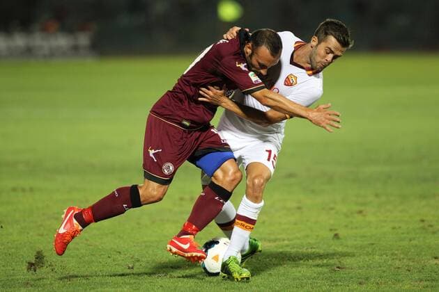 Football, Italy, Serie A, AS Livorno - AS Roma