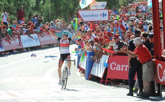 Cycling, Vuelta, Christopher Horner wins 3rd stage