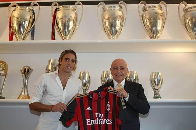 Football, Italy, Seria A, Alessandro Matri joins AC Milan