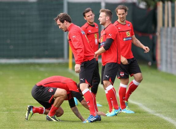 Football, National Team, World Cup Quali, Training Austria