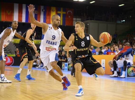 Basketball, European Championship, France - Germany