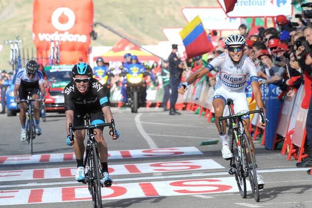 Cycling, Vuelta, Warren Barguil wins the 16th stage