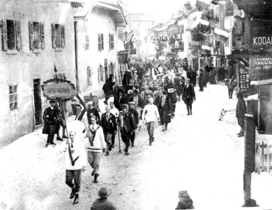 Olympics, Winter Games History, Olympic Winter Games 1924 in Chamonix