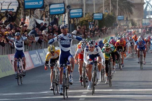 Cycling, Tirreno Adriatico, Alessandro Petacchi wins the 1st stage
