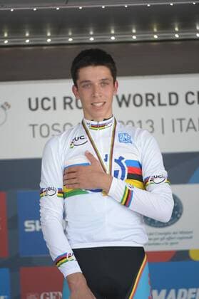 World Cycling Championships, Igor Decraene is Junior World Champion in the Individual Time Trial