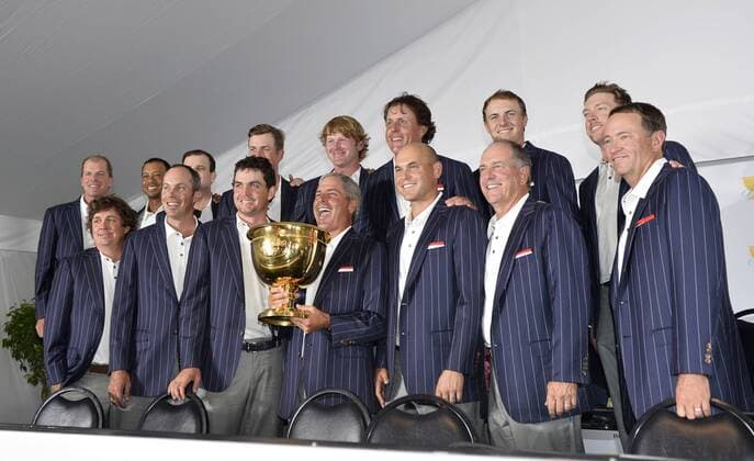 Golf, USA win the Presidents Cup