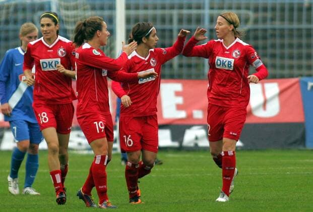 Football, Women, Champions League, WFC Hungaria - Turbine Potsdam