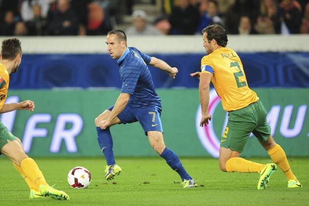 Football, Test Match, France - Australia