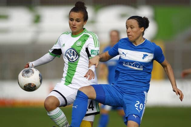 Football, Women, 1. BL, VfL Wolfsburg - 1899 Hoffenheim