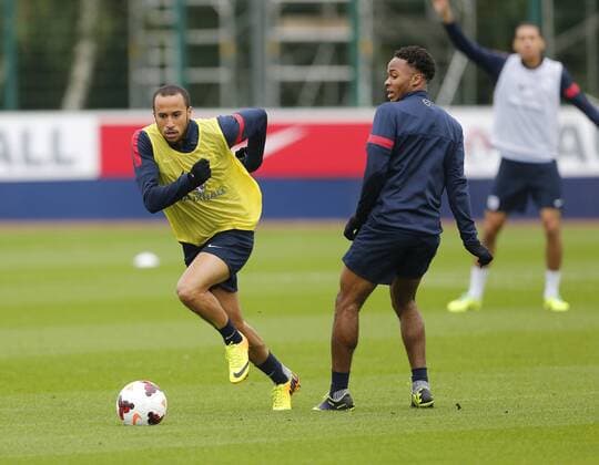 Football, England National Team Training