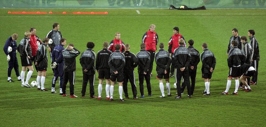 Football, training of the national team in Celje