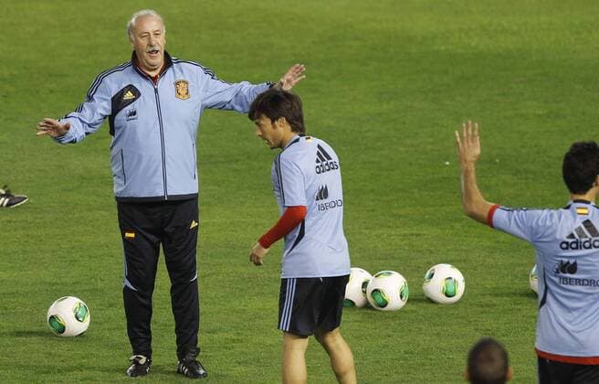 Football, Training and Press Conference National Team Spain
