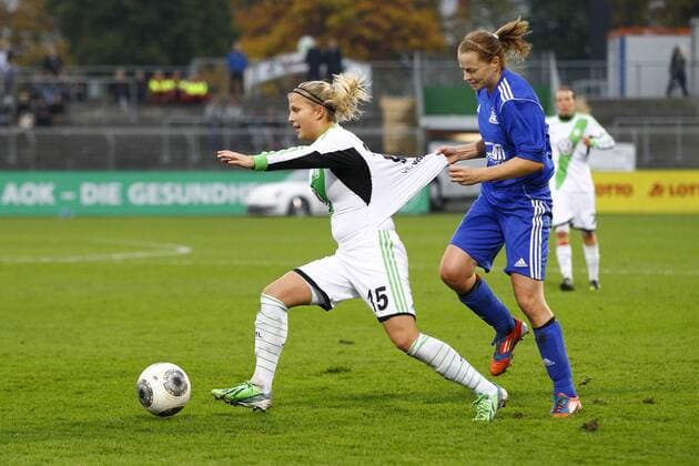 Football, Women, Champions League, VfL Wolfsburg - JK Pärnu