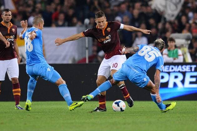 Football, Italy, AS Roma - SSC Napoli