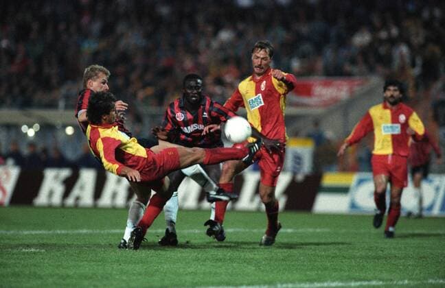 Football, CL, preview, Eintracht Frankfurt -Galatasaray Istanbul - Archive photos