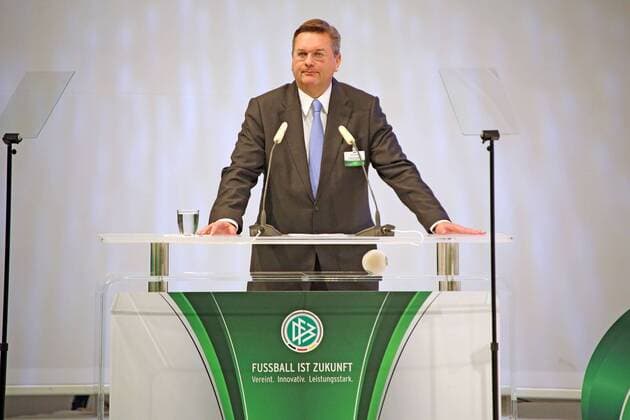 Football, DFB, Treasurer Reinhard Grindel favourite for the post of Association President