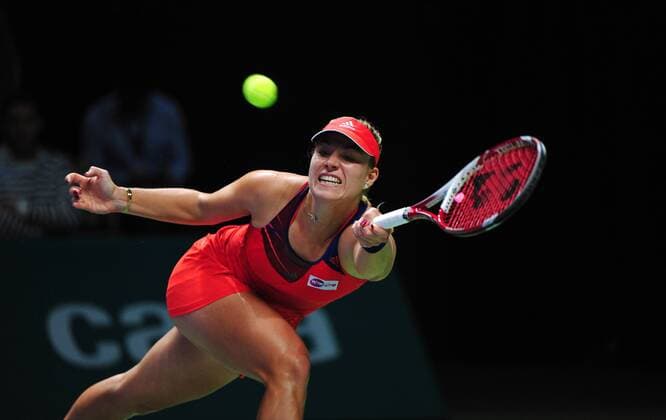 Tennis, WTA Championship in Istanbul, Angelique Kerber