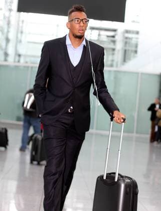 Football, FC Bayern Munich's departure for the CL match against FC Viktoria Pilsen
