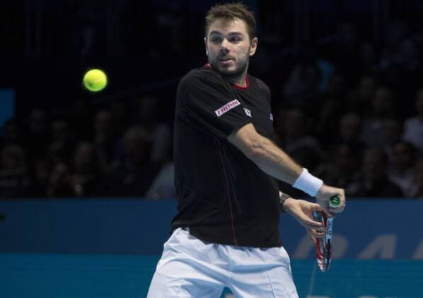 Tennis, ATP Finals London, Stanislas Wawrinka defeats David Ferrer