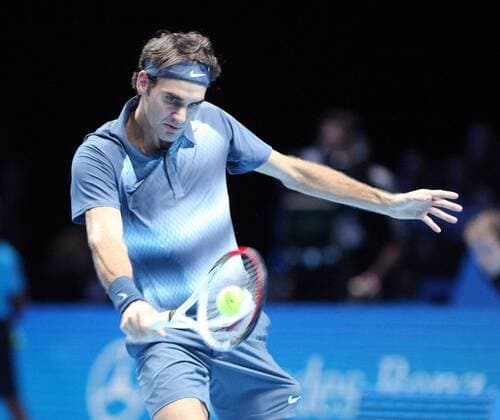 Tennis, ATP World Tour Finals, Roger Federer advances to semi-finals