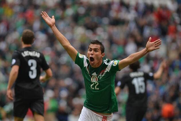 Football, World Cup Qualification, Playoffs, Mexico - New Zealand