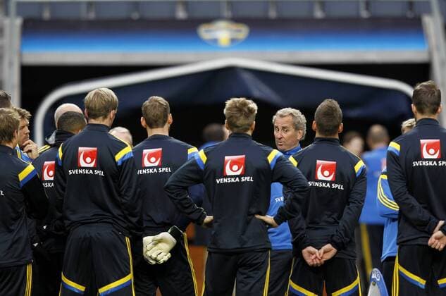 Football, Training National Team Sweden