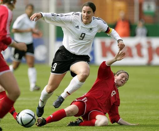 Football, Women's football, International match, Germany - Canada 3:1