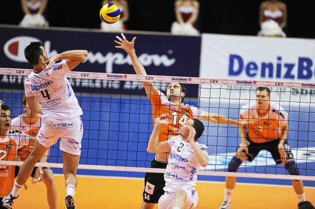 Volleyball, Champions League, Berlin Recycling Volleys - Diatec Trentino