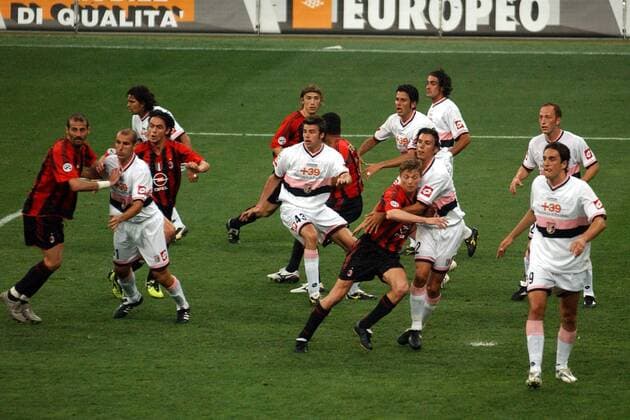 Football, Italy, Serie A, AC Milan - US Palermo 3:3