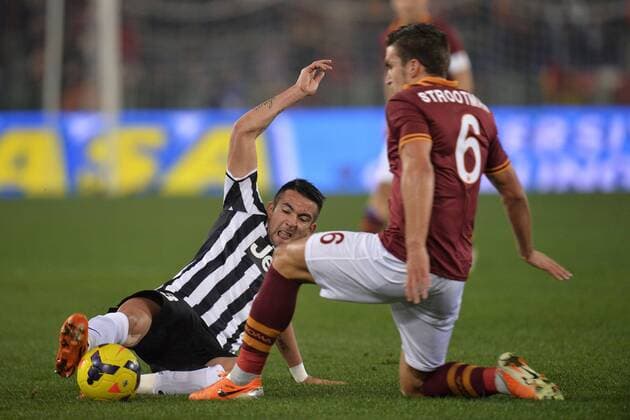 Football, Italy, Coppa Italia, AS Roma - Juventus Turin