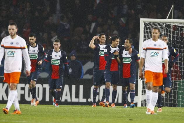 Football, France, Coupe de France, Paris St. Germain - Montpellier HSC