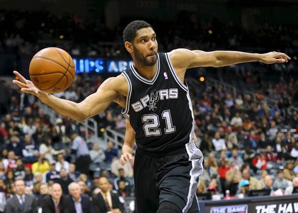 Tim Duncan, 50th birthday on 25 April