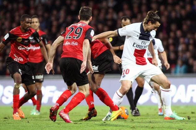 Football, France, EA Guingamp - Paris St Germain