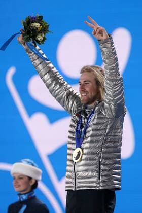 Sochi 2014, Snowboard, Slopestyle, Award Ceremony with Olympic Champion Sage Kotsenburg
