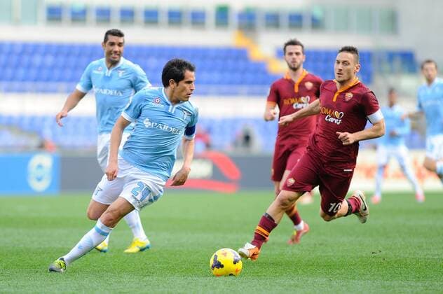 Football, Italy, Serie A, Lazio Roma - AS Roma