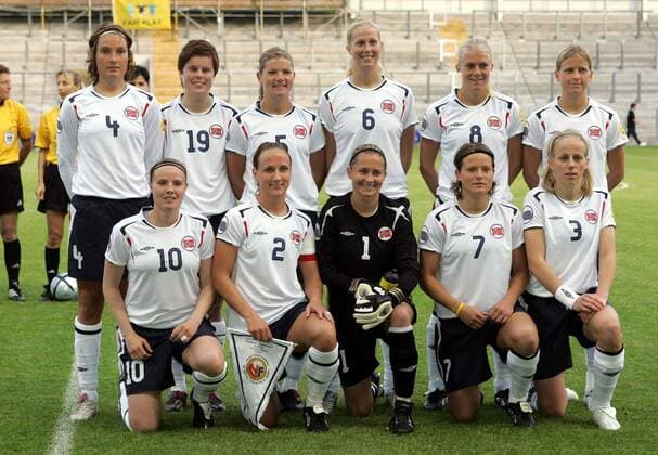 Football, European Championship Women, France - Norway 1:1