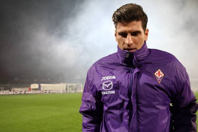 Football, Italy, Serie A, Mario Gomez back in AC Florence squad