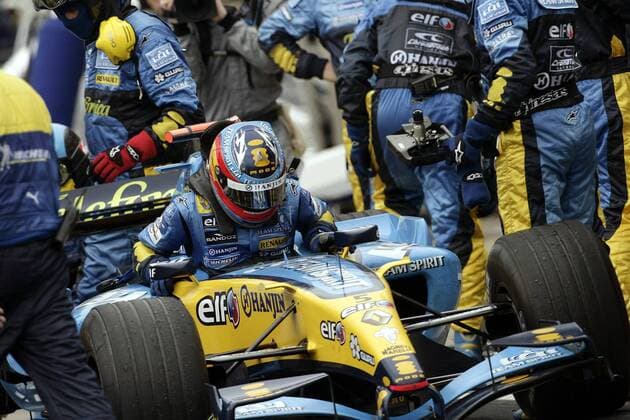 Motorsport, Formula 1, Canadian GP, Räikkönen ahead of Schumacher and Barrichello