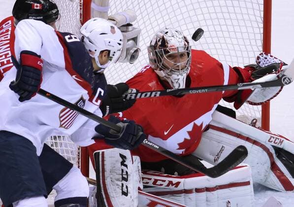 Sochi 2014, Ice hockey, Semi final, USA - Canada
