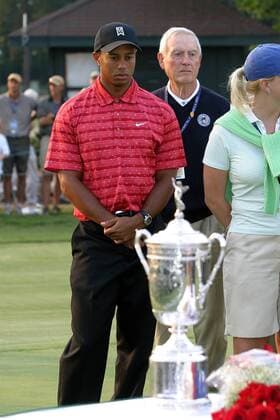 Golf, US Open, Michael Campbell wins ahead of Tiger Woods
