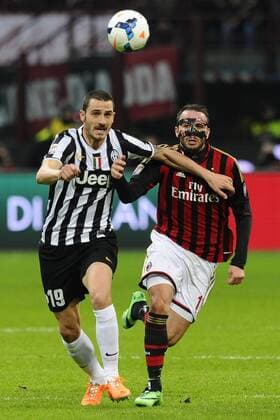 Football, Italy, Serie A, AC Milan - Juventus Turin