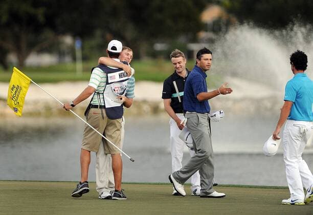 Golf, Honda Classic in Palm Beach with winner Russell Henley