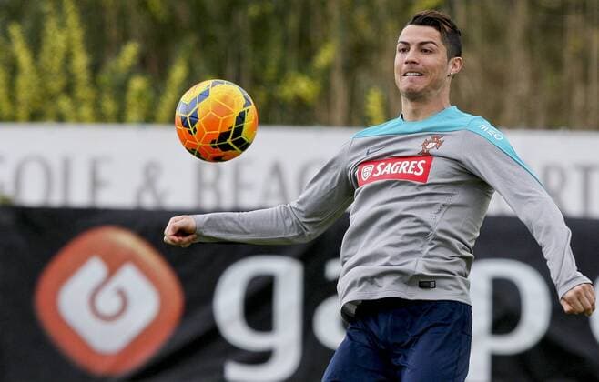 Football, Portugal National Team Training